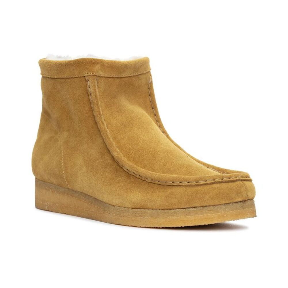 Clarks Tan Ankle Boots